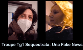 Troupe Tg1 Sequestrata: Una Fake News (Video)