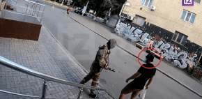 Attentatore Ucraino Con Molotov Arrestato Dai Soldati Russi (Video 2022)