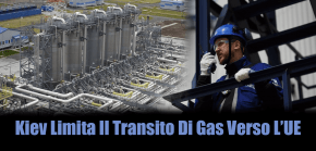 Ucraina, Gazprom: Kiev Limita Il Transito Di Gas Verso UE