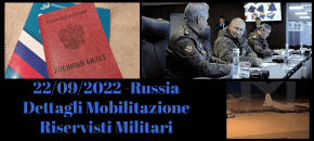 Russia: Dettagli Mobilitazione Riservisti Militari (Video 2022)