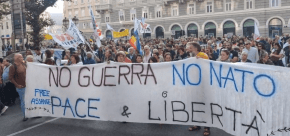 Roma: Manifestazione Contro La Guerra, NATO Ed Unione Europea (Video 2022)